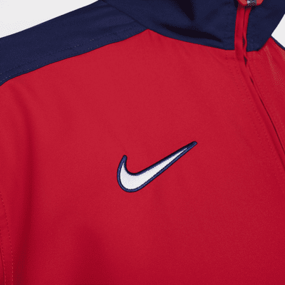 Chamarra de entrenamiento de fútbol Nike de la Selección Nacional Femenina de Estados Unidos 1999 Reissue Replica para mujer