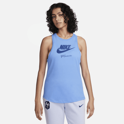 Nike Women's XL Cool Training Tank Top, Blue Athletic Tank 725489