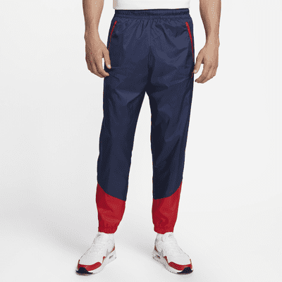 Black Nike Split Logo Windrunner Pants Size  Depop