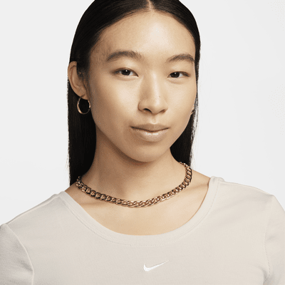 Nike Sportswear Chill Knit Women's Tight Scoop-Back Short-Sleeve Mini ...