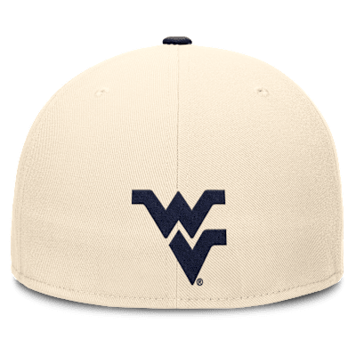 West Virginia Mountaineers Primetime True Gorra universitaria Nike Dri-FIT ajustada para hombre