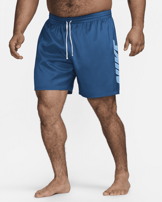 Мужские шорты Nike Swim Big Block 9" Volley Shorts (Extended Size)