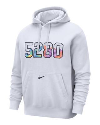 Мужское худи Denver Nuggets Club City Edition Nike NBA Fleece Pullover Hoodie