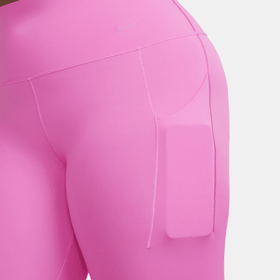 Leggings de 7/8 de tiro alto y sujeción media con bolsillos para mujer Nike Universa