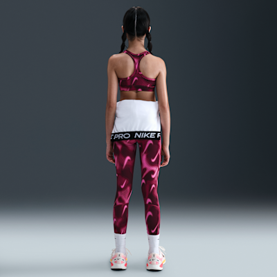 Nike Pro Swoosh Big Kids' (Girls') Sports Bra