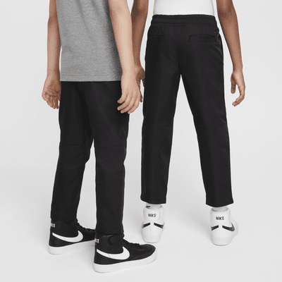 Pants de tejido Woven para niños talla pequeña Nike Dri-FIT