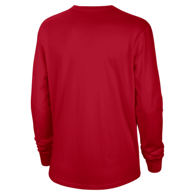 Georgia Women's Nike College Crew-Neck Long-Sleeve Top