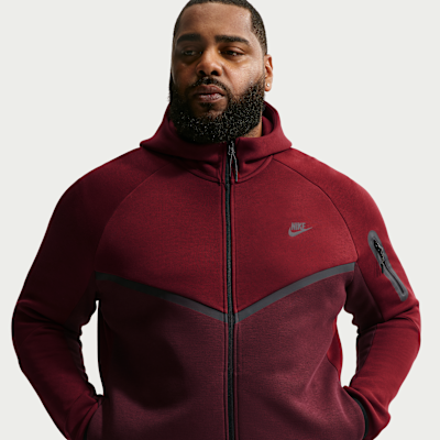 Nike Tech Fleece Windrunner Tam Boy Fermuarlı Erkek Ceketi
