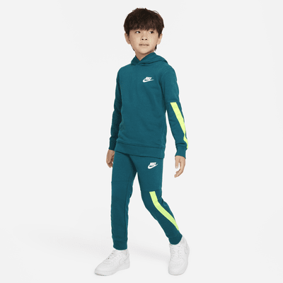 Nike Sportswear Taping French Terry Pullover Set Little Kids 2-Piece ...