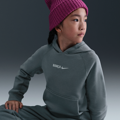 FC Barcelona Air Older Kids' Nike Football Pullover Hoodie