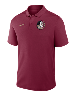 Мужские  Florida State Primetime Victory Primary Logo Nike Dri-FIT College Polo
