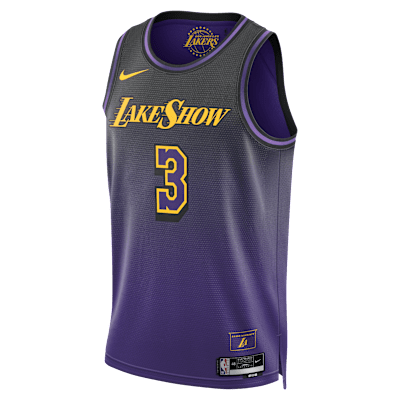 Jersey Nike Dri-FIT de la NBA Swingman para hombre Anthony Davis Los Angeles Lakers 2024/25 City Edition