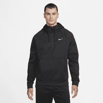 Nike Men's Hoodie - Black - L