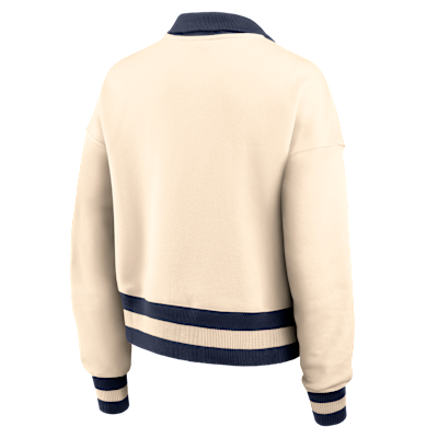 Auburn Legacy Women's Nike College Cropped 1/4-Zip Crew