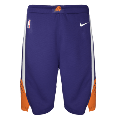 Shorts Nike Dri-FIT Swingman de la NBA para niños talla grande Phoenix Suns Icon Edition