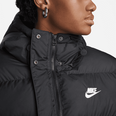 Chamarra con gorro Therma-FIT holgada para mujer Nike Sportswear Metro Puffer