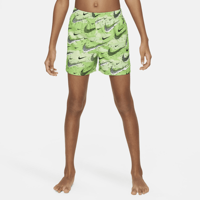 Nike Swim Flock Big Kids' (Boys') 4" Volley Shorts