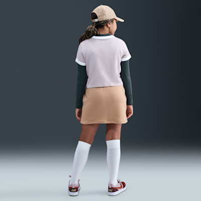 Nike Sportswear Club Big Kids' (Girls') French Terry Skirt