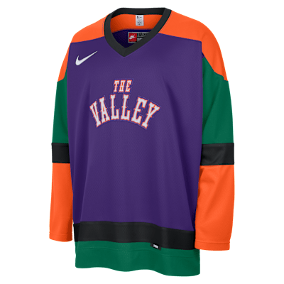 Phoenix Suns City Edition Men's Nike NBA Hockey Jersey