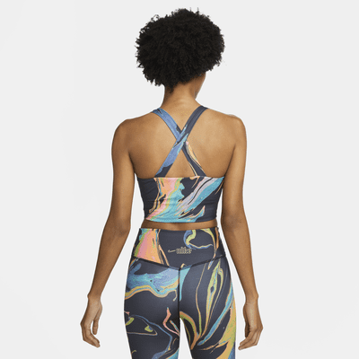 Nike Aurora Women's Cropped Marbled Tank