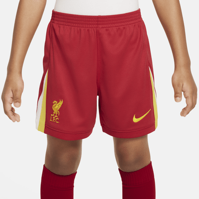 Divisa da calcio replica in 3 pezzi Nike Liverpool FC 2024/25 Stadium per bambino/a – Home