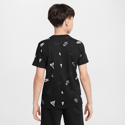 Inter Milan Older Kids' Nike Football Printed T-Shirt