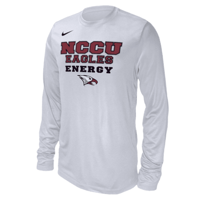 North Carolina Central Men #39 s Nike College Long Sleeve T Shirt Nike com