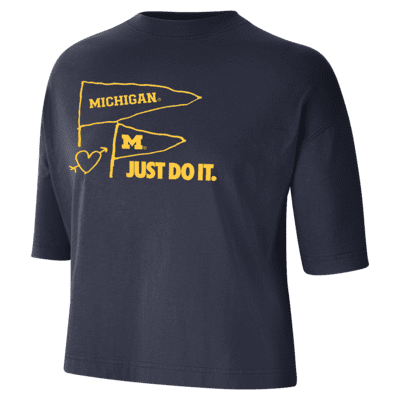 Michigan Women's Nike College T-Shirt