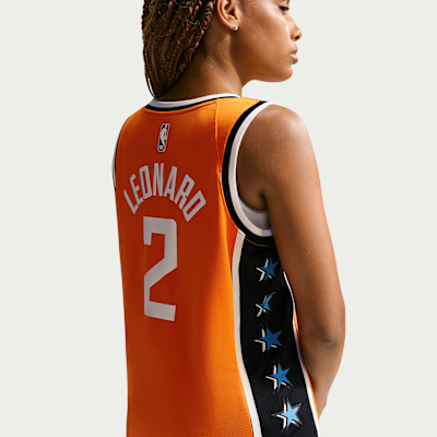 Jersey Nike Swingman de la NBA para hombre de Kawhi Leonard de Los Angeles Clippers City Edition