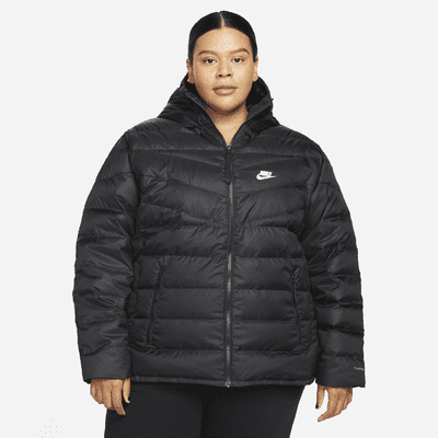 nike windrunner jacket women's black