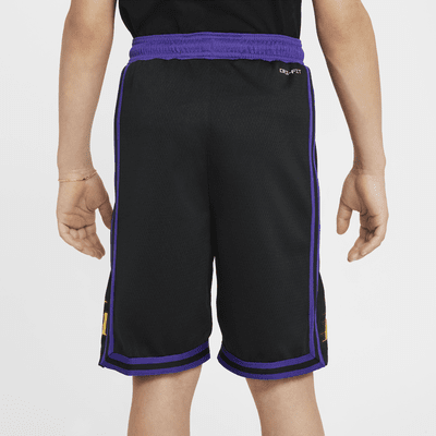 Los Angeles Lakers 2023/24 City Edition Older Kids' Nike Dri-FIT NBA Swingman Shorts