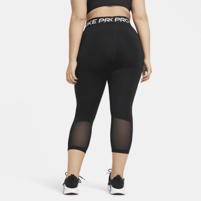 Nike Pro Women's Mid-Rise Crop Leggings (Plus Size). Nike CA