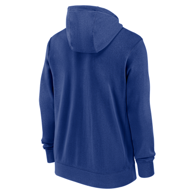Los Angeles Dodgers Lockup Men's Nike MLB Full-Zip Hoodie