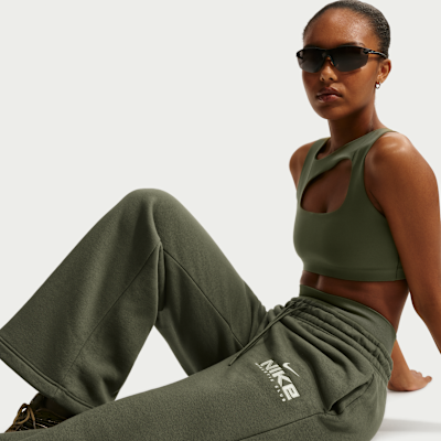 Fleecebyxor Nike Sportswear med hög midja för kvinnor