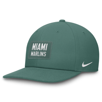 Miami Marlins Bicoastal Pro Men's Nike Dri-FIT MLB Adjustable Hat