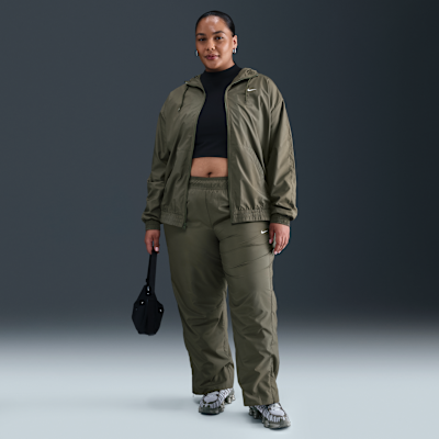 Nike Sportswear Classic Wovens Women's Loose UV Hooded Jacket (Plus Size)