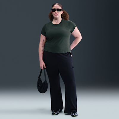 Nike Sportswear Chill Knit Women's Cropped T-Shirt (Plus Size)