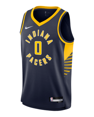 Подростковые джерси Tyrese Haliburton Indiana Pacers 2024/25 Icon Edition Big Kids' Nike NBA Swingman Jersey