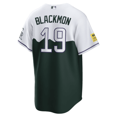 Jersey de béisbol Replica para hombre MLB Colorado Rockies City Connect (Charlie Blackmon)