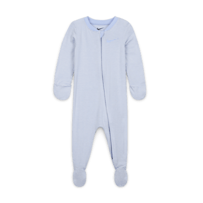 Nike Baby Essentials Baby (0-9M) Striped Footed Coverall