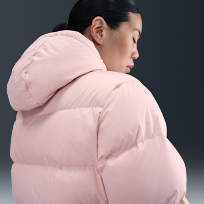 나이키 스포츠웨어 메트로 여성 써마 핏 루즈 핏 후드 패딩 재킷