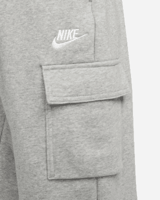 Nike Sportswear Club Fleece Pantalón chándal oversize cargo de talle medio (Talla grande) - Mujer. Nike ES