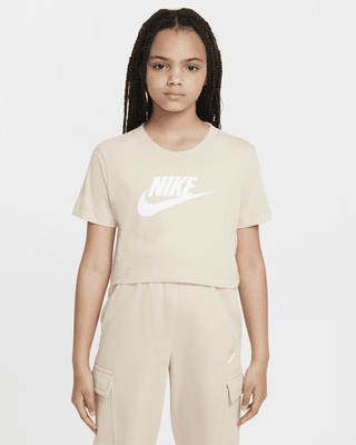 Подростковая футболка Nike Sportswear Big Kids' (Girls') Cropped