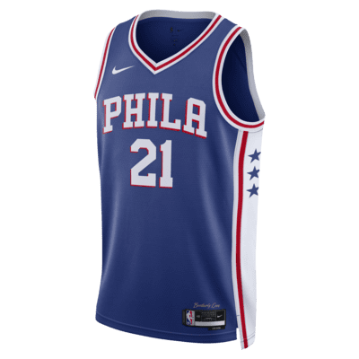 Philadelphia 76ers Icon Edition 2022/23 Camiseta Nike Dri-FIT Swingman. Nike ES