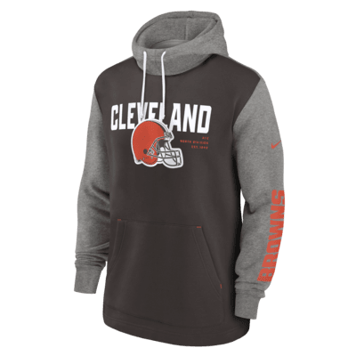 grey cleveland browns sweatshirt