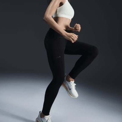 Nike Swift 7/8-Lauf-Leggings mit hohem Bund und Taschen (Damen)