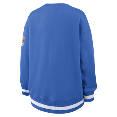 Sudadera de cuello redondo sin cierre oversized universitaria Nike UCLA Legacy Phoenix para mujer