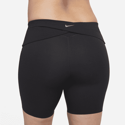 Nike Zenvy (M) Women's Gentle-support High-waisted 20cm (approx.) Biker  Shorts with Pockets (Maternity). Nike DK