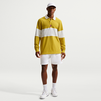 NikeCourt Heritage Men's Tennis Long-Sleeve Polo