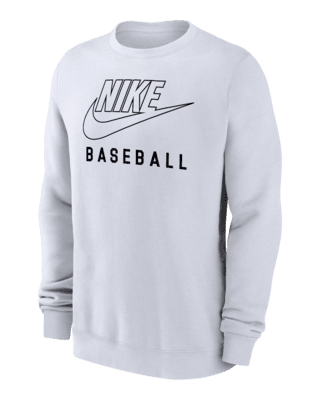 Мужской свитшот Nike Swoosh Club Fleece Baseball Pullover Crew-Neck